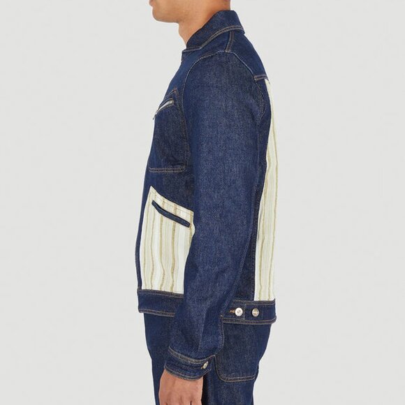 BNWT AW22 WALES BONNER MILES DENIM JACKET 48 - Picture 10 of 12